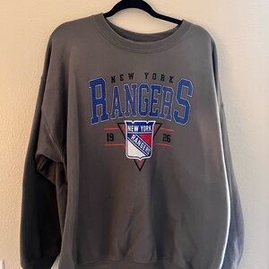 New York Rangers Gray Sweater